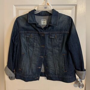 Old Navy Dark Blue Denim Jacket
